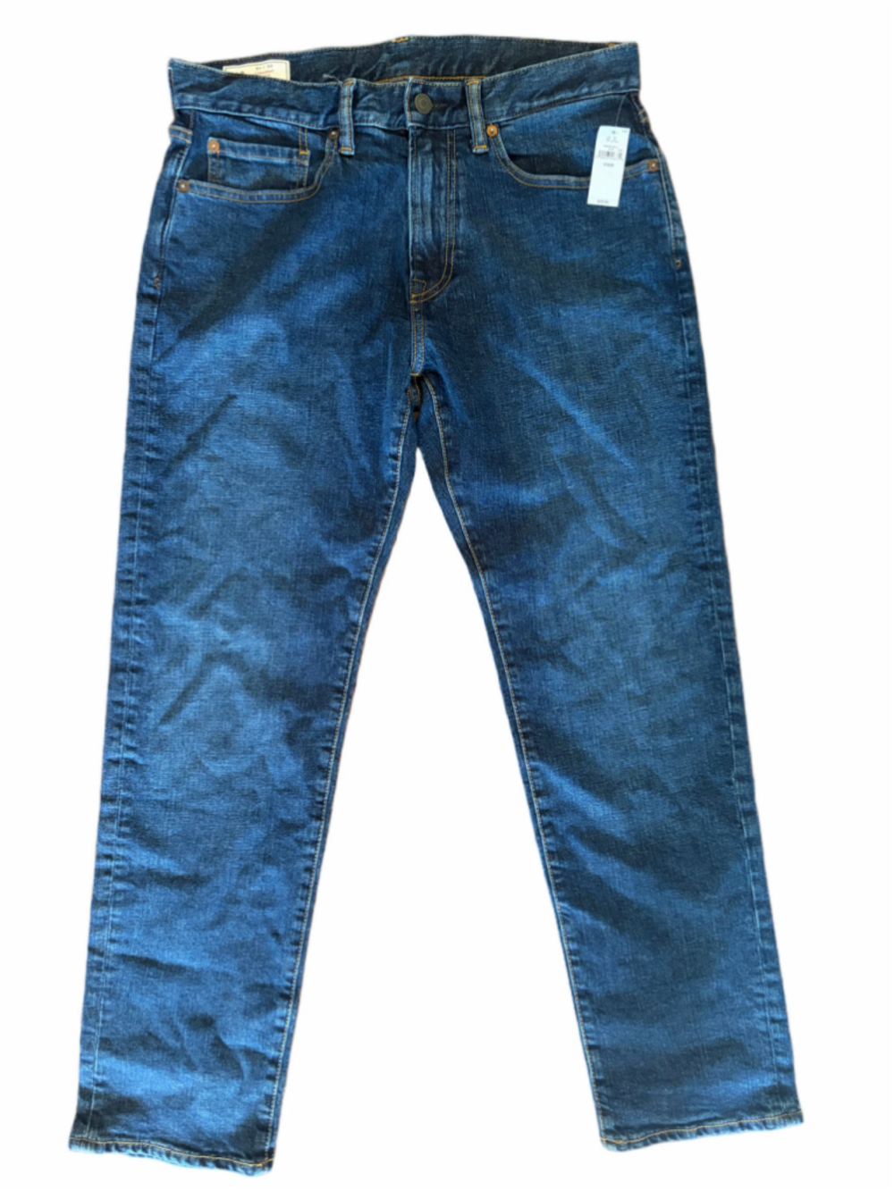 Men's Gap Straight Leg Jeans, Blue, Size 31x30